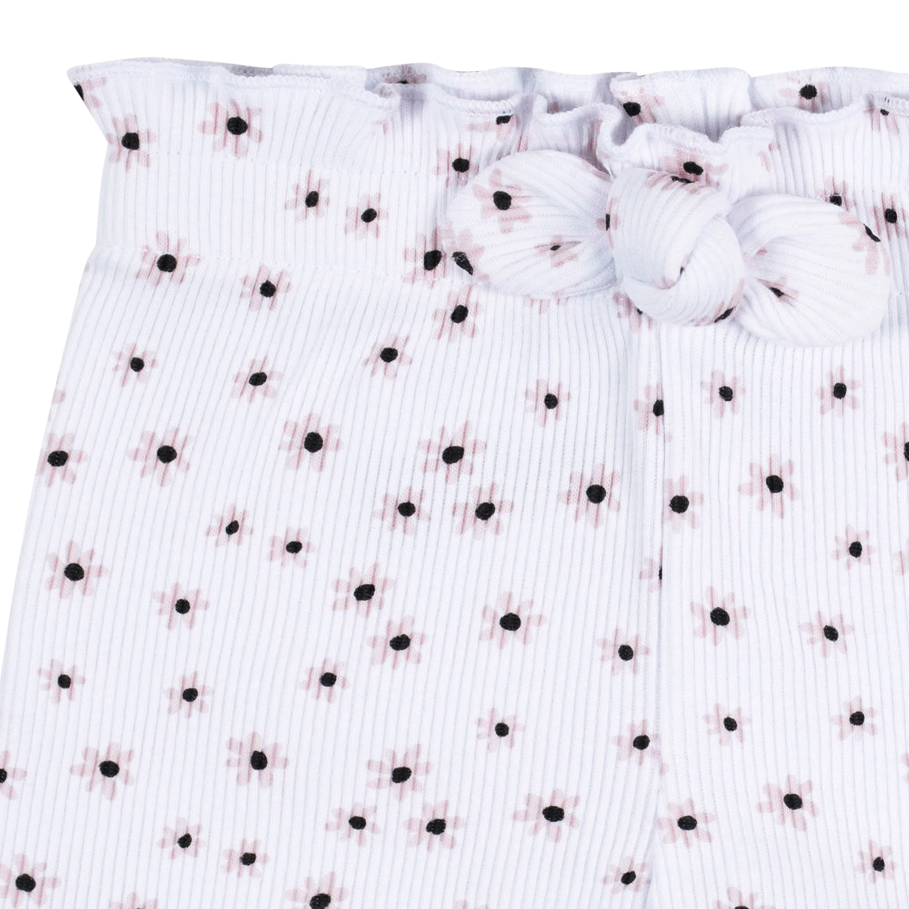 3-Pack Baby & Toddler Girls Sweet Florals Pull-On Knit Shorts