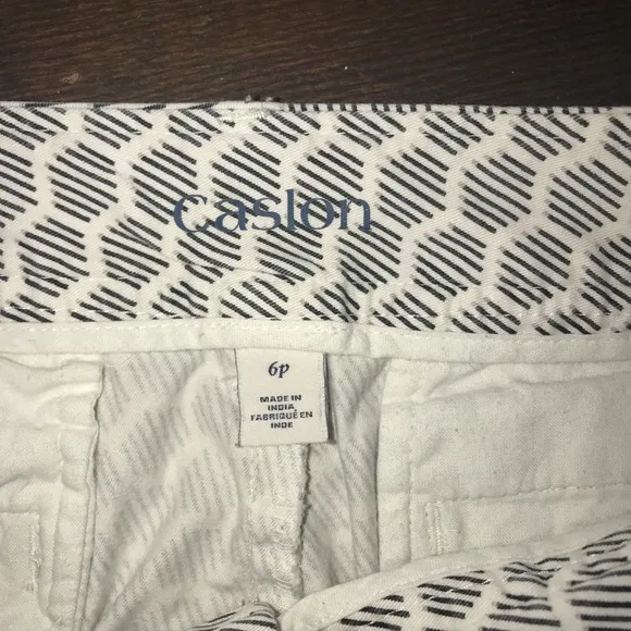 3 PAIR of Caslon Cotton Twill Shorts 6 Petite