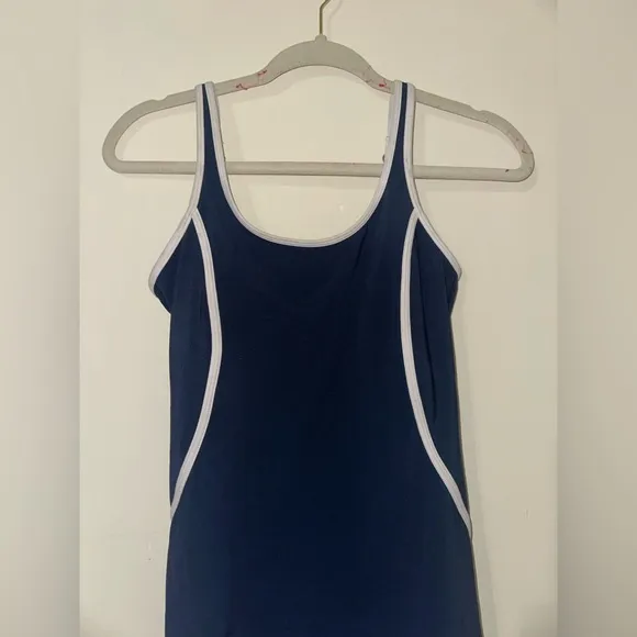 Abercrombie &amp; Fitch YPB sculptLUX Mini Dress in Navy