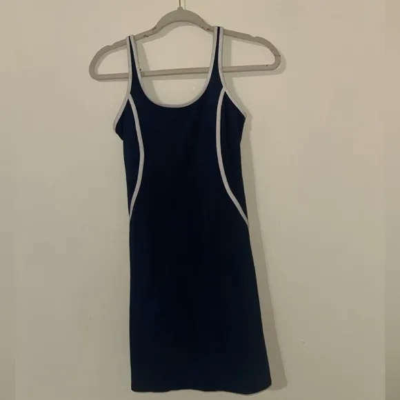 Abercrombie &amp; Fitch YPB sculptLUX Mini Dress in Navy