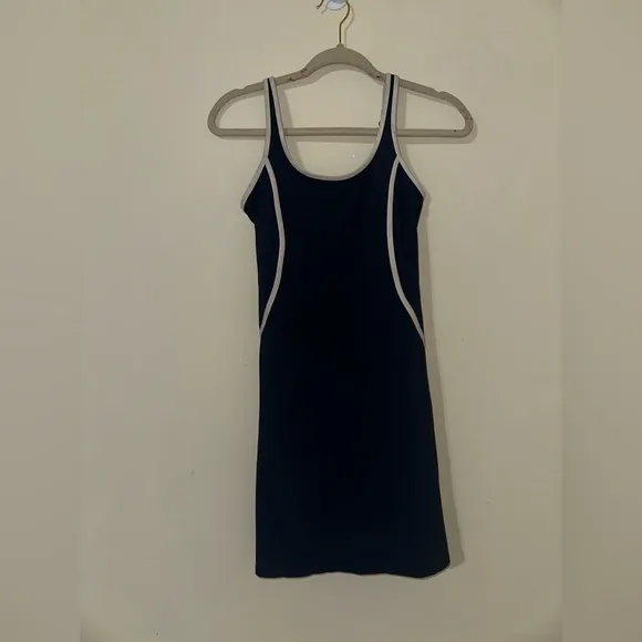 Abercrombie &amp; Fitch YPB sculptLUX Mini Dress in Navy