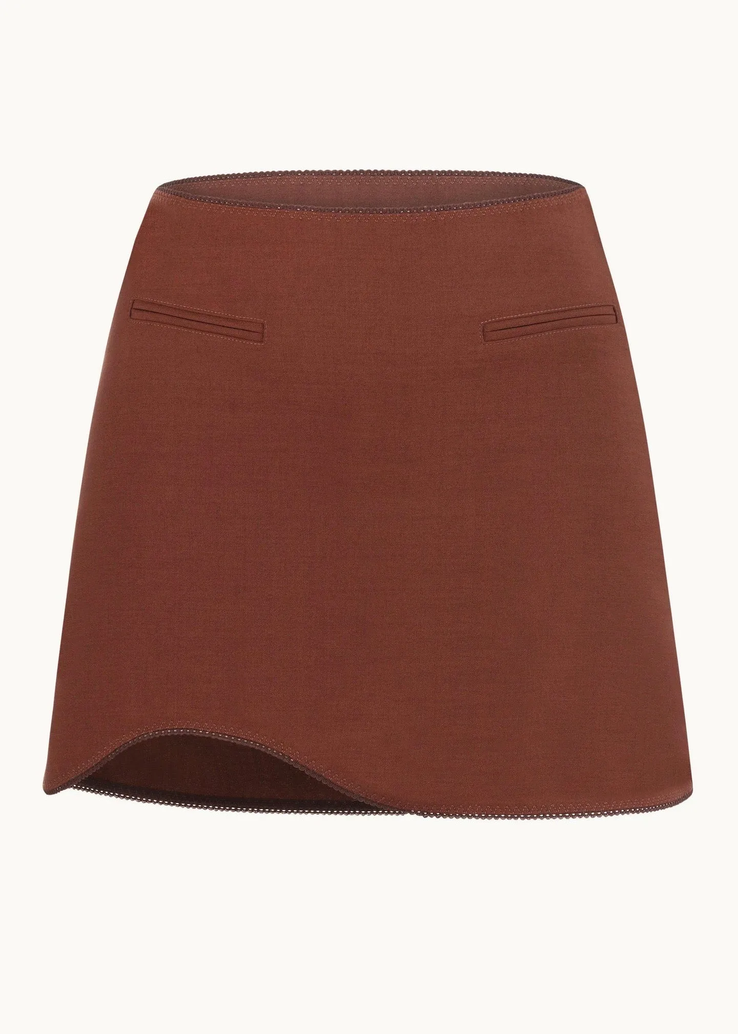 Anais Mini Skirt (Chocolate)