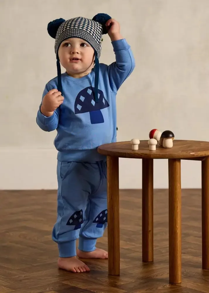 Cosmo & Crumpet Set - Mushroom Sweatshirt & Jogger Set