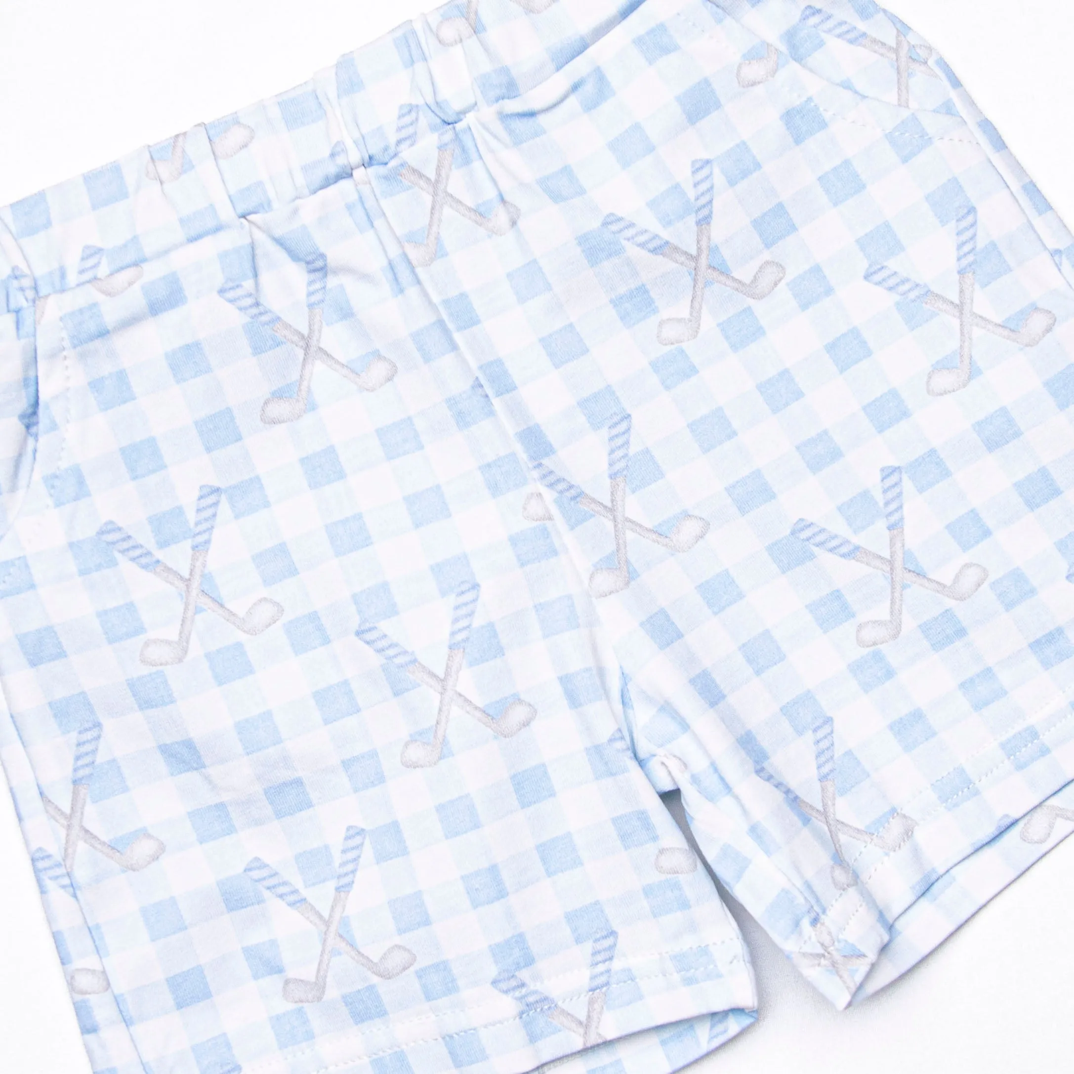 Country Club Caddy Short Set, Blue