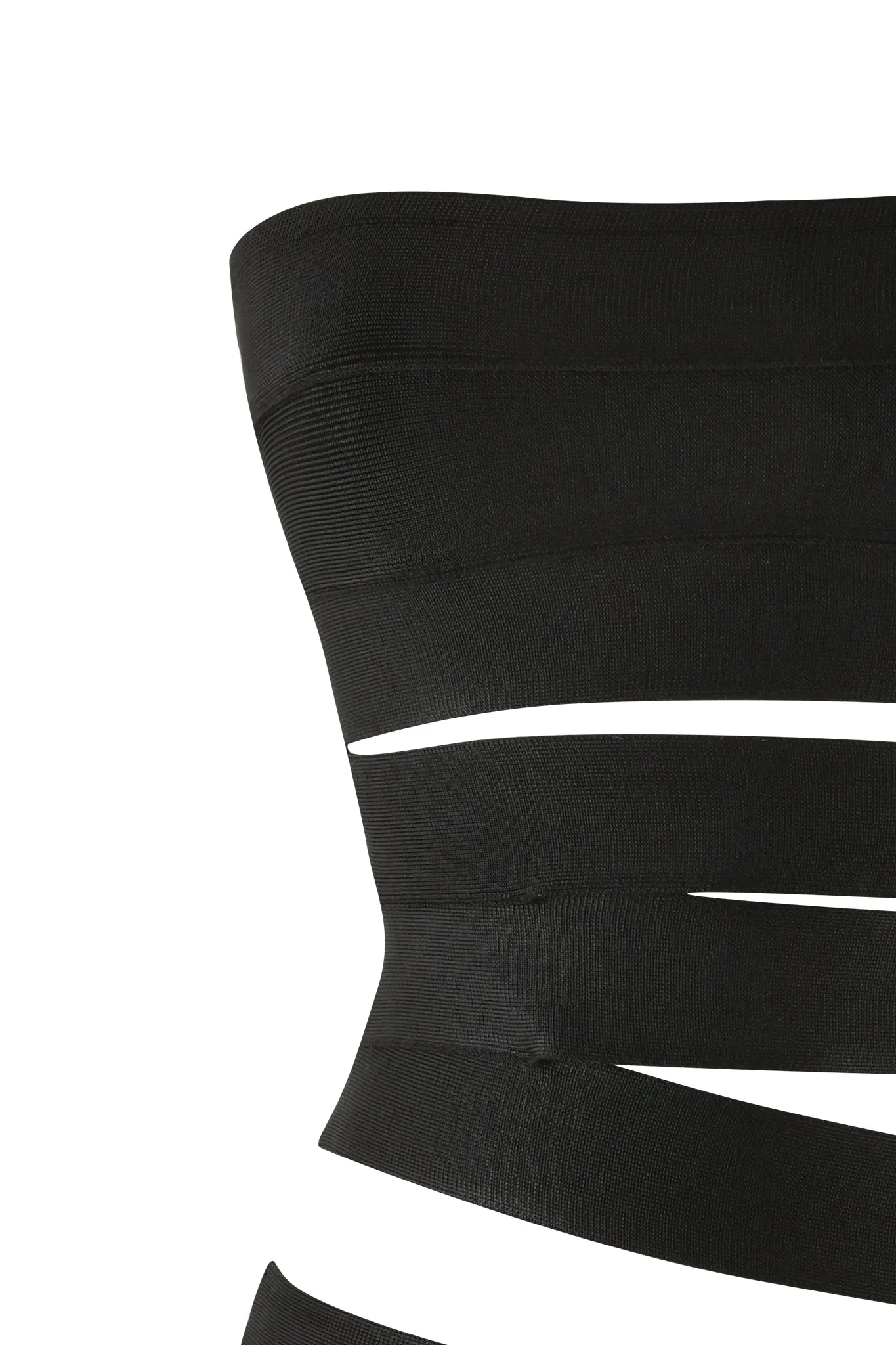 FLAVIA MINI DRESS - BLACK