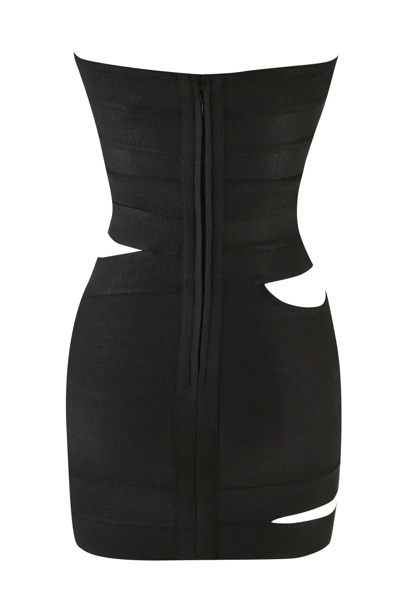 FLAVIA MINI DRESS - BLACK