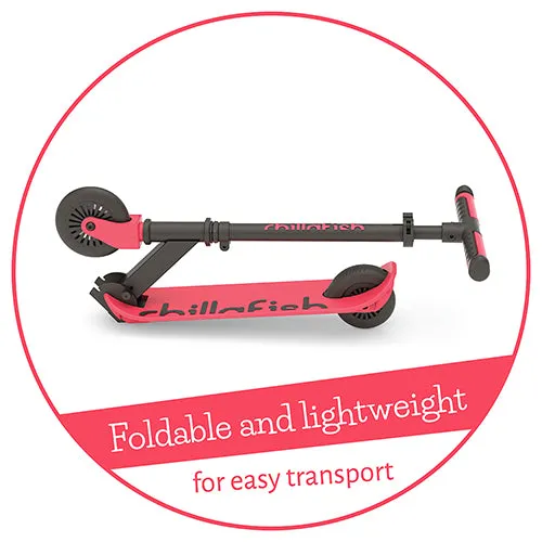 Flexxi GLOW - foldable scooter with integrated brake and GLOW wheels