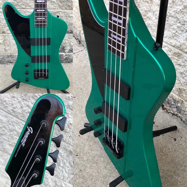 GAMMA [SOLD] Custom GL22-01 [BLEM], Left Handed Epsilon Model, Amazon Green Metallic
