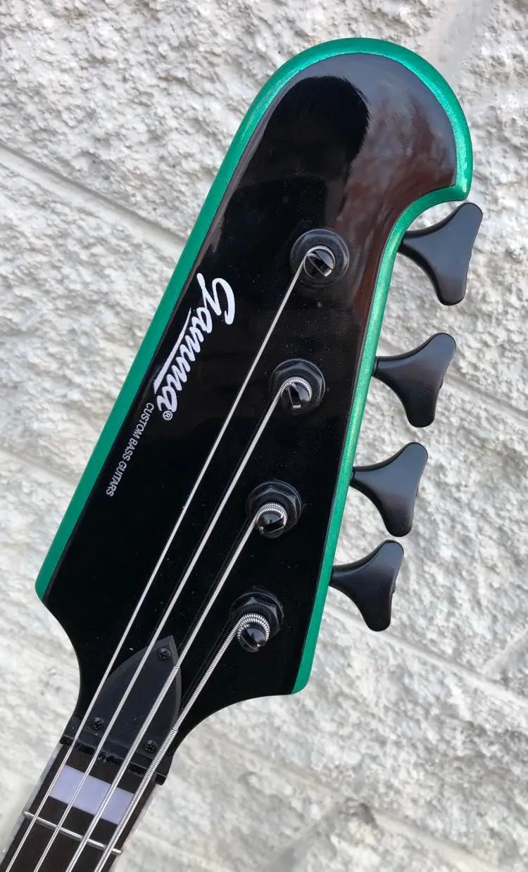 GAMMA [SOLD] Custom GL22-01 [BLEM], Left Handed Epsilon Model, Amazon Green Metallic
