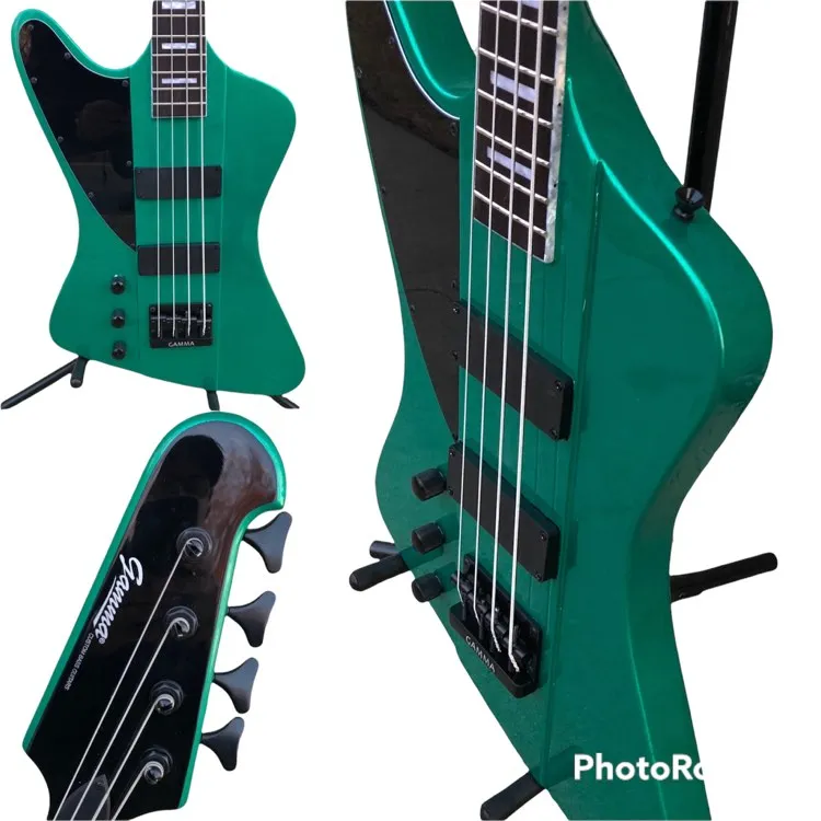 GAMMA [SOLD] Custom GL22-01 [BLEM], Left Handed Epsilon Model, Amazon Green Metallic