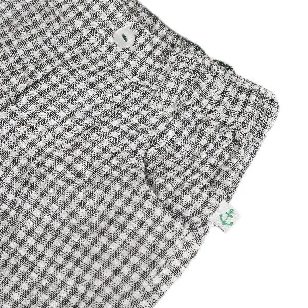 Gingham Grey Bermudas