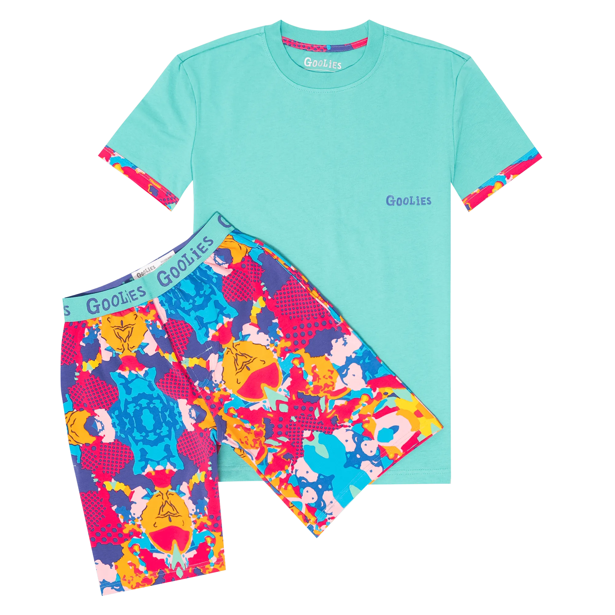 Goolies (Kids) Short Pyjamas - Arty Farty - Shorts & T-Shirt