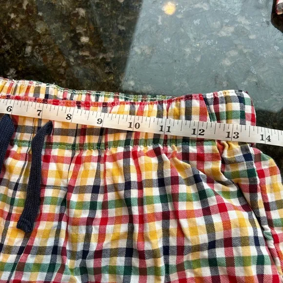 Hudson Bay Company Stripes cotton PJ set. Collared. Buttons. Pockets. Medium