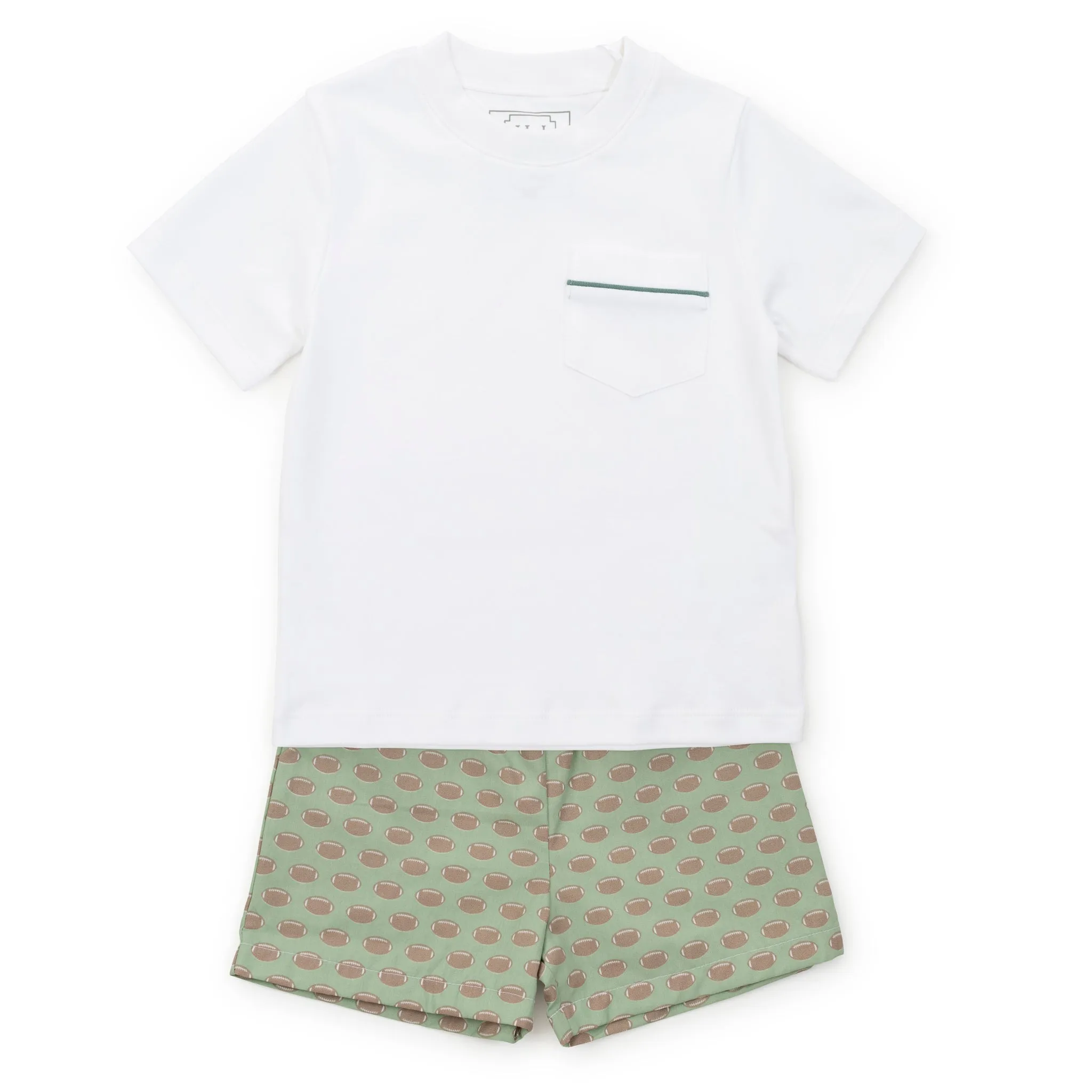 Hudson Boys' Short Set - Football