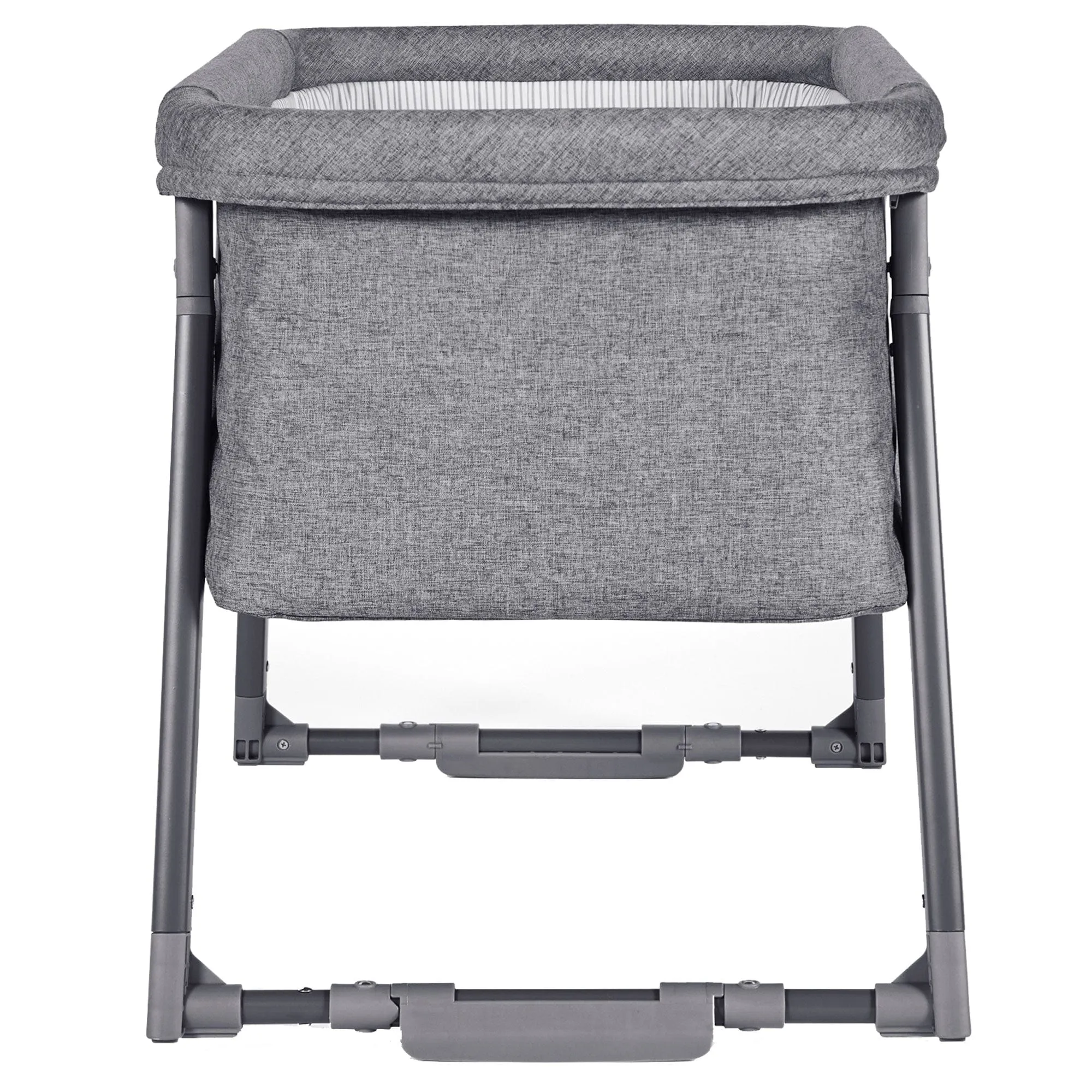 Ickle Bubba Mini Rocker Crib - Space Grey