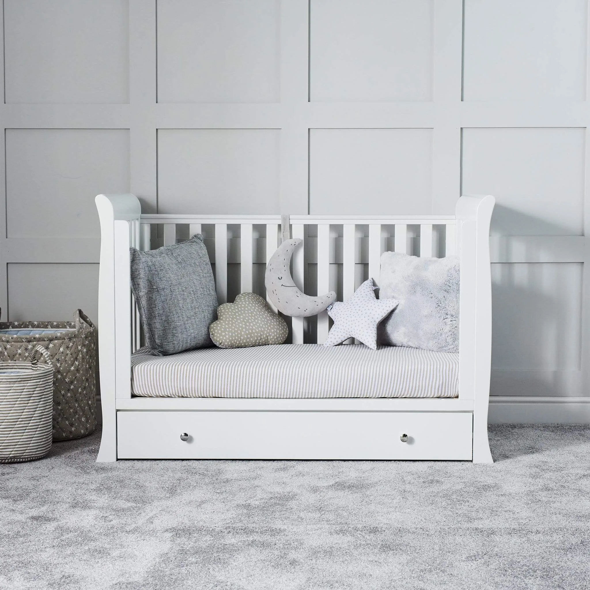 Ickle Bubba Snowdon 4 in 1 Mini 2 Piece Furniture Set - White