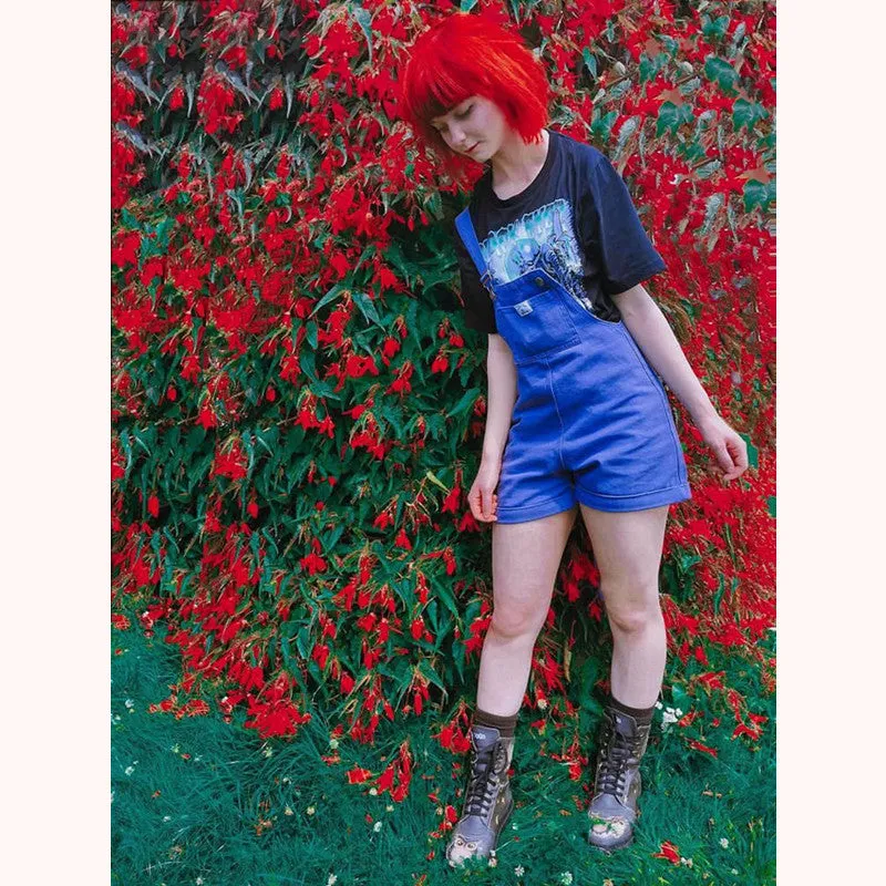[@id0lls] "DENIM STRAP" SHORTS D052913