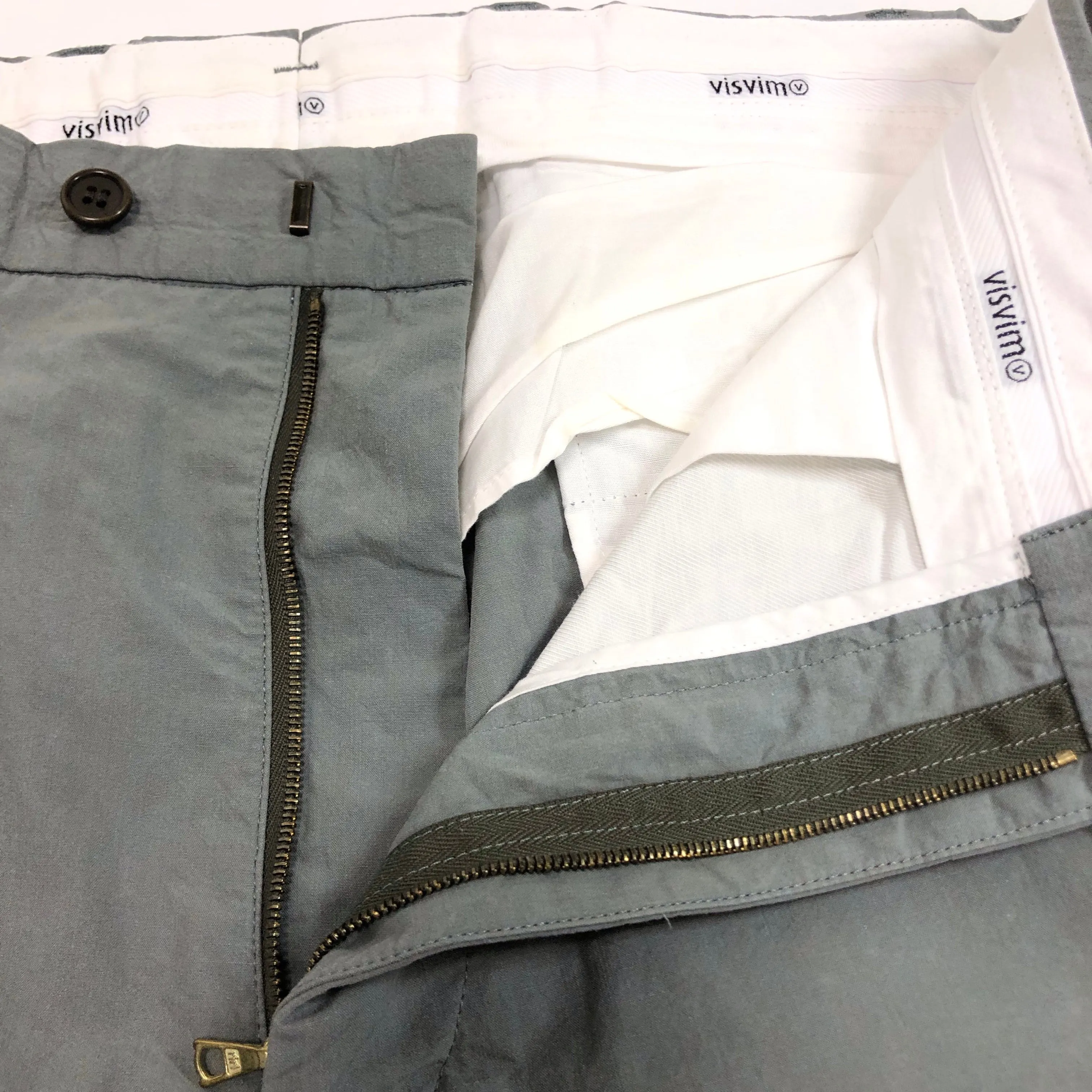 [L] Visvim Slack Shorts Olive