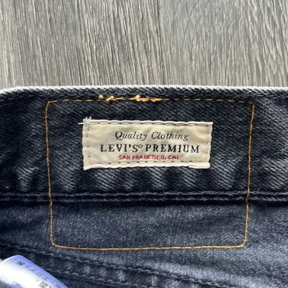 Levi 501 Cutoff Denim Shorts ✧ Size 30 ✧  Gray
