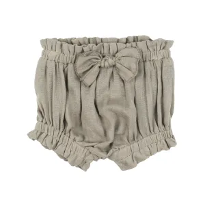 Lovedbaby - Muslin Ruffle Bloomer - Fawn