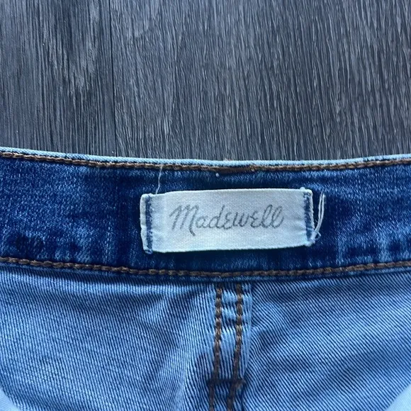Madewell High Rise Heart Print Denim Shorts ✧ Size 27
