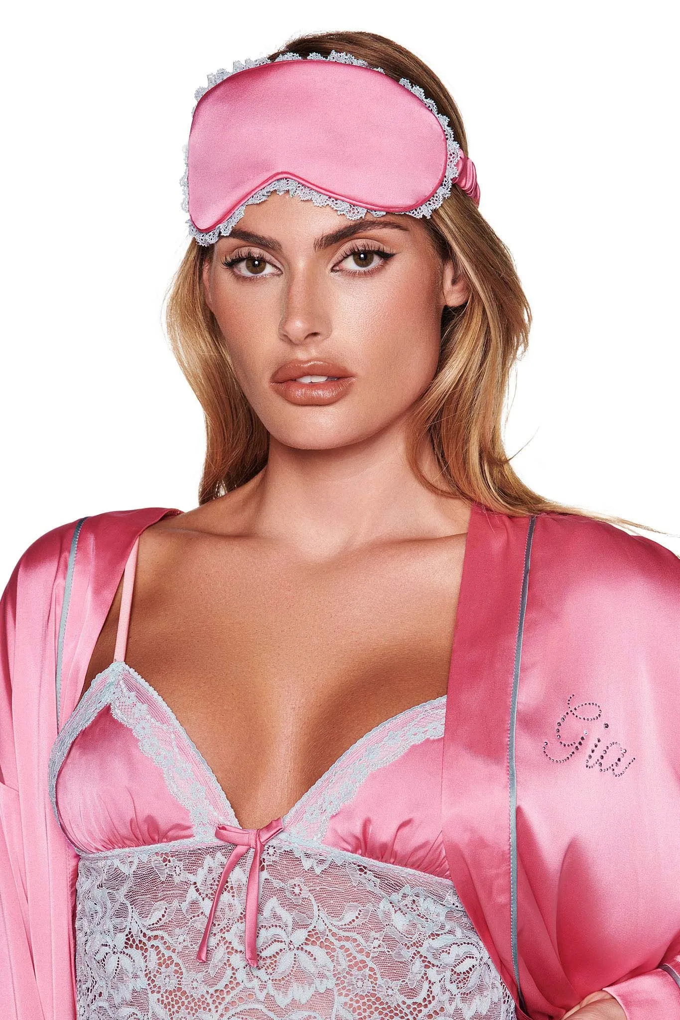 MARTINA SLEEP ROBE - PINK