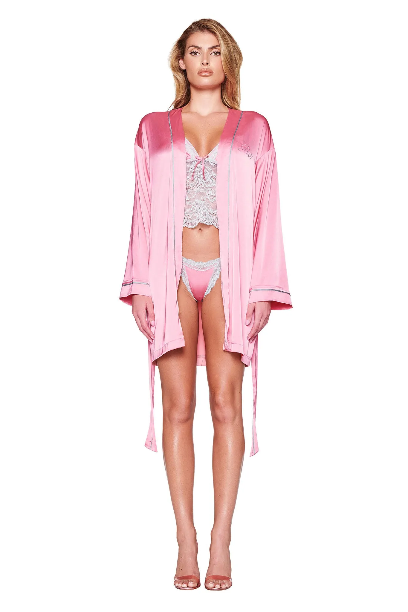MARTINA SLEEP ROBE - PINK