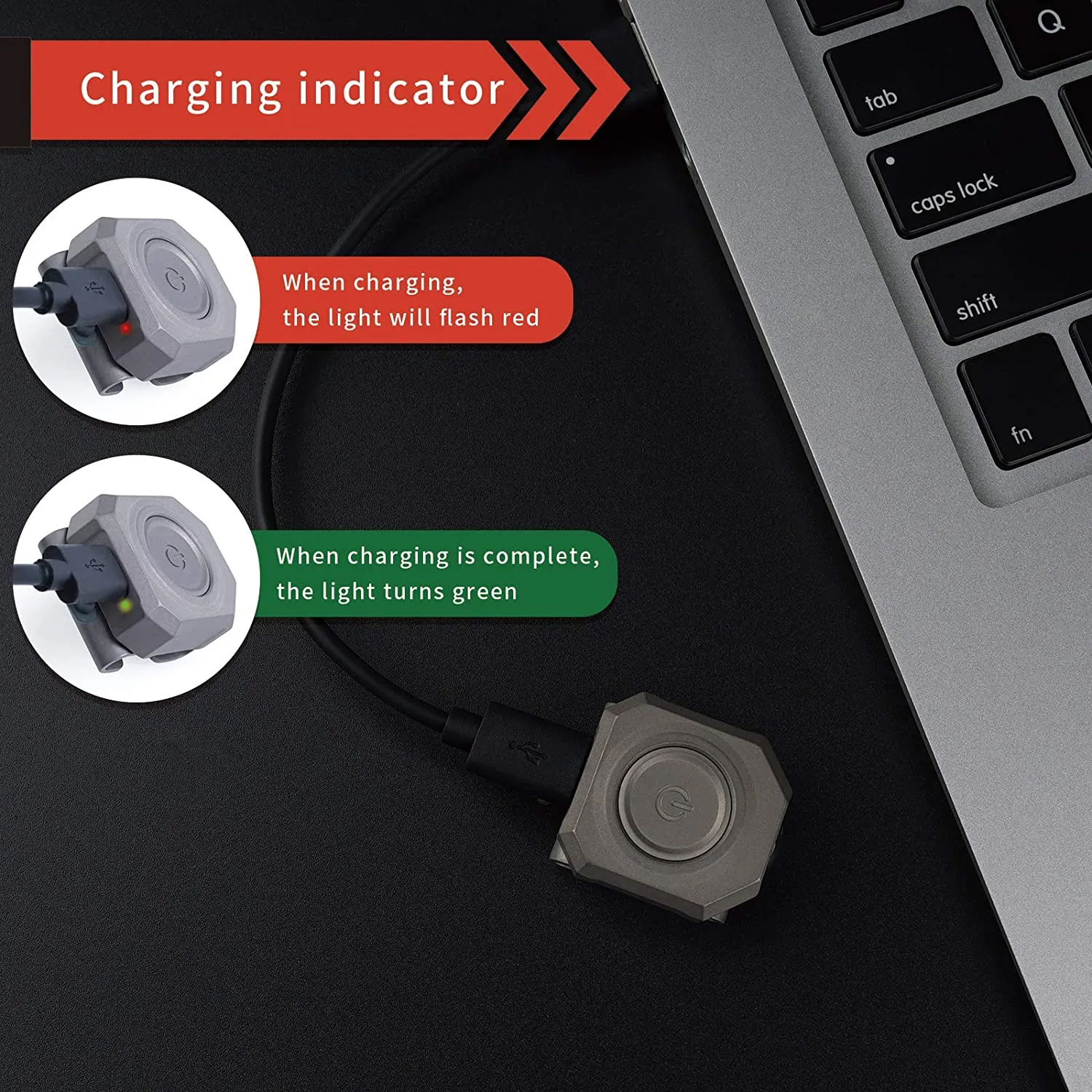 MecArmy - CPLU USB Rechargeable Watchband LED Light - Q8OVL