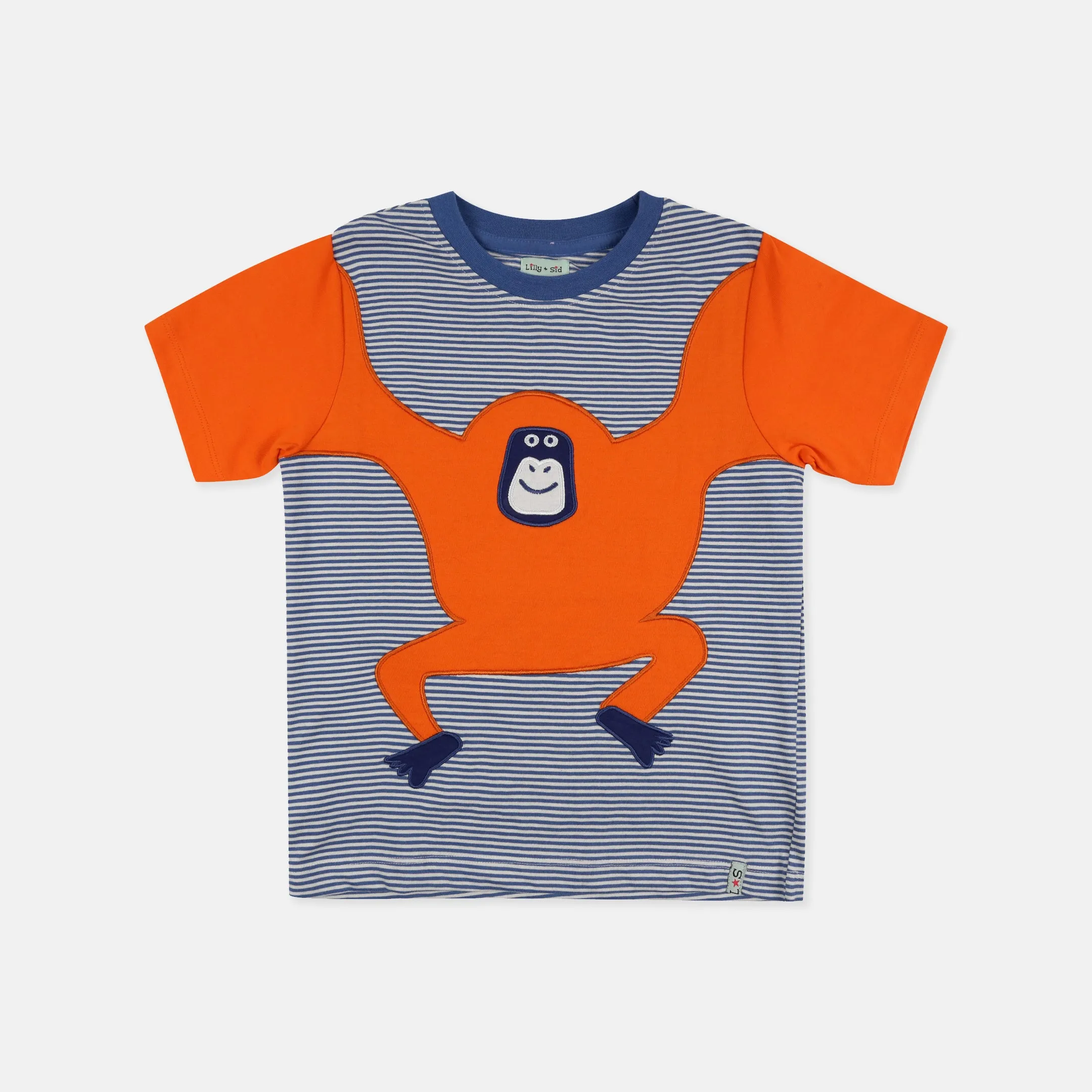 Multicoloured Ape Applique T-Shirt