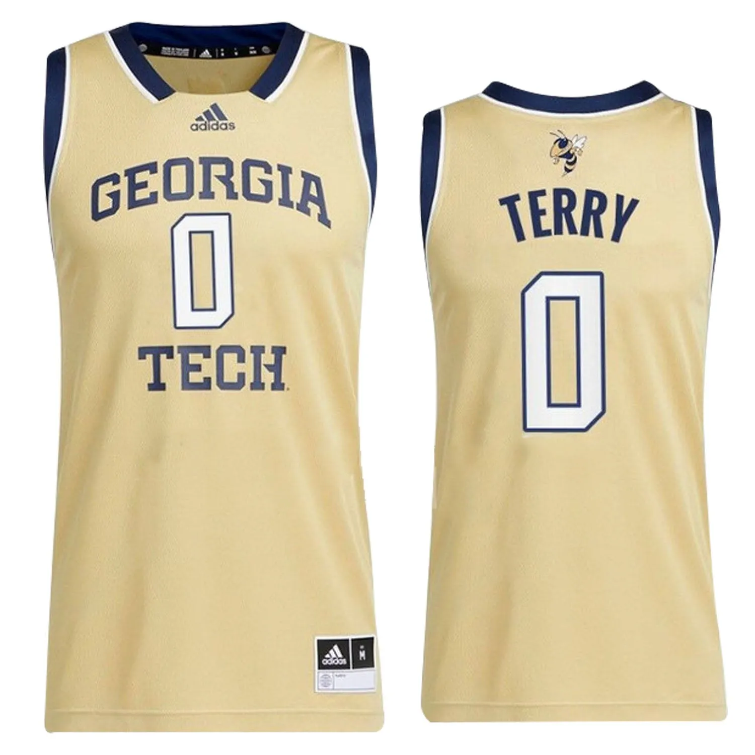 NCAAB Lance Terry Georgia Tech Yellow Jackets 0 Jersey