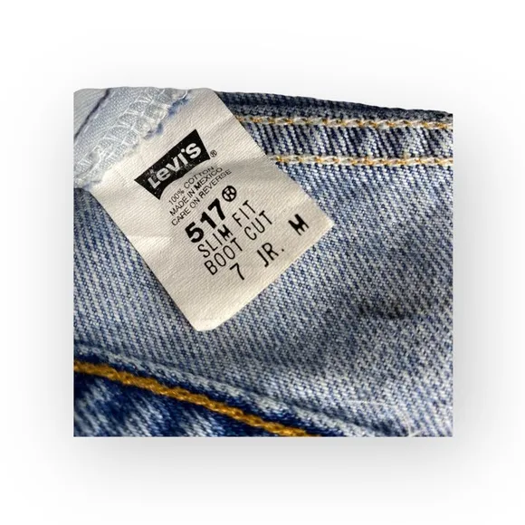 new LF Furst of a Kind ★ Levi's® 517’s® ★ Black Coated Cut Off Denim Shorts ★
