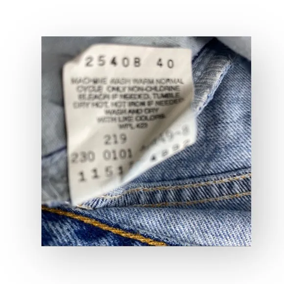 new LF Furst of a Kind ★ Levi's® 517’s® ★ Black Coated Cut Off Denim Shorts ★