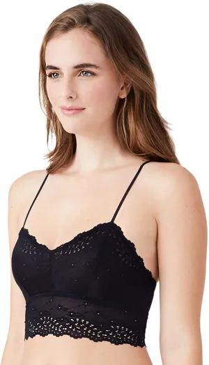 New with tags! b.tempt'd by Wacoal Womens Inspired Eyelet Bralette in Black, Sz M! Retails $40 