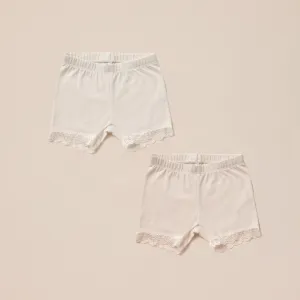 Noralee Cartwheel Shorts in Ivory   Natural
