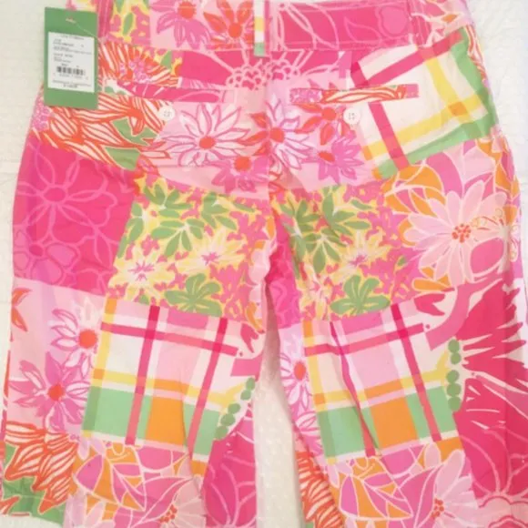 NWT $128 Lilly Pulitzer Women 0 Mixer Patch Short