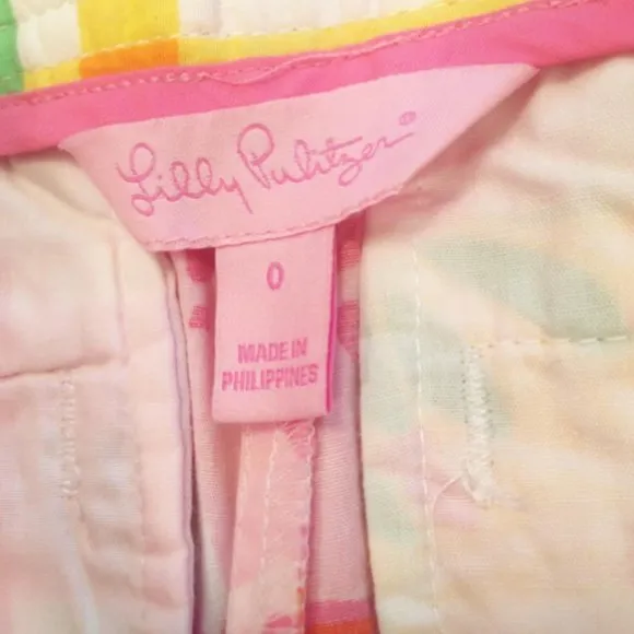 NWT $128 Lilly Pulitzer Women 0 Mixer Patch Short