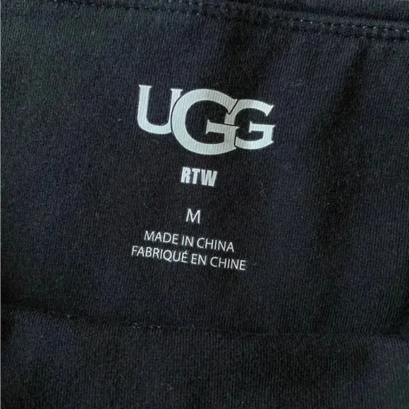 NWT Ugg Rilynn high rise biker short organic cotton stretchy contour