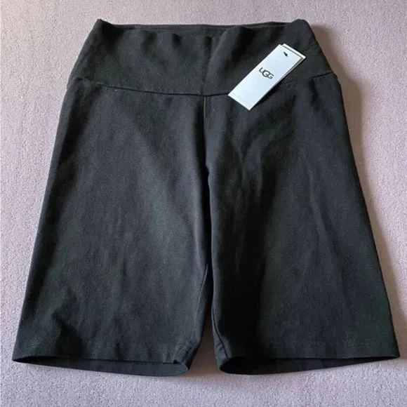 NWT Ugg Rilynn high rise biker short organic cotton stretchy contour