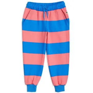 Pink & Blue Stripe Joggers