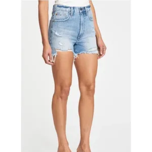 Pistola Maeve Super High Rise Cut Off Denim Shorts in Dolores Park Size 26