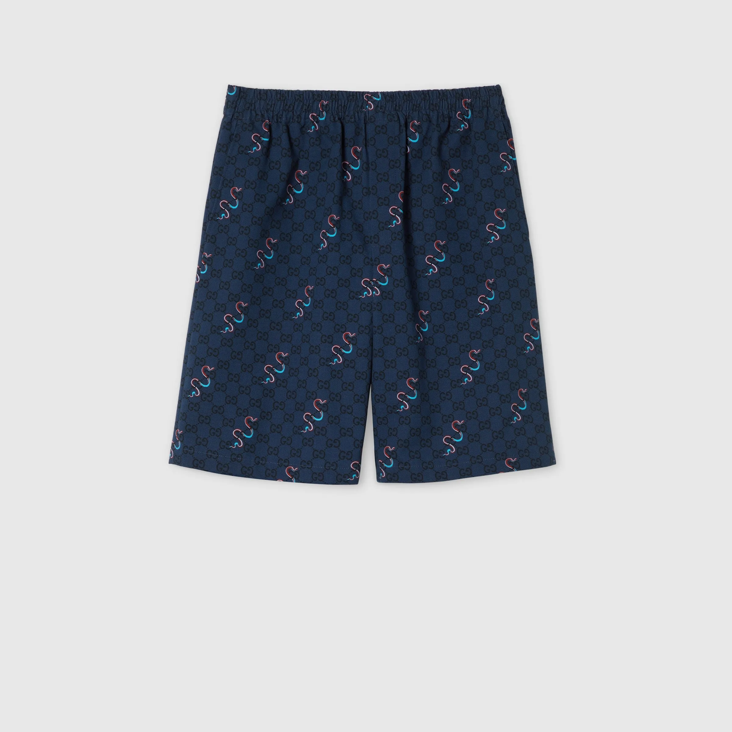 Printed Cotton Ripstop Shorts