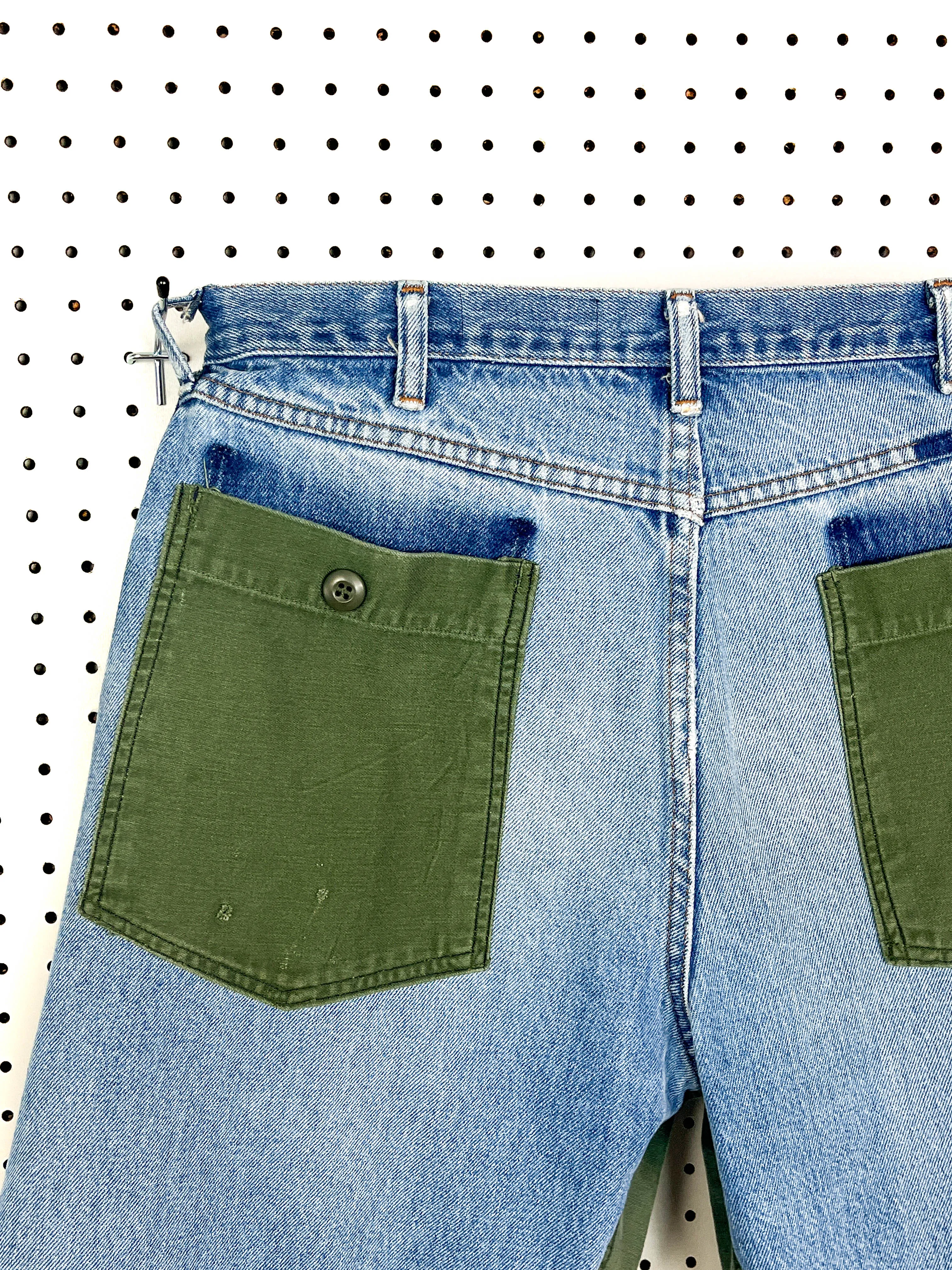 "1 of 1" Denim Militias (35x13)