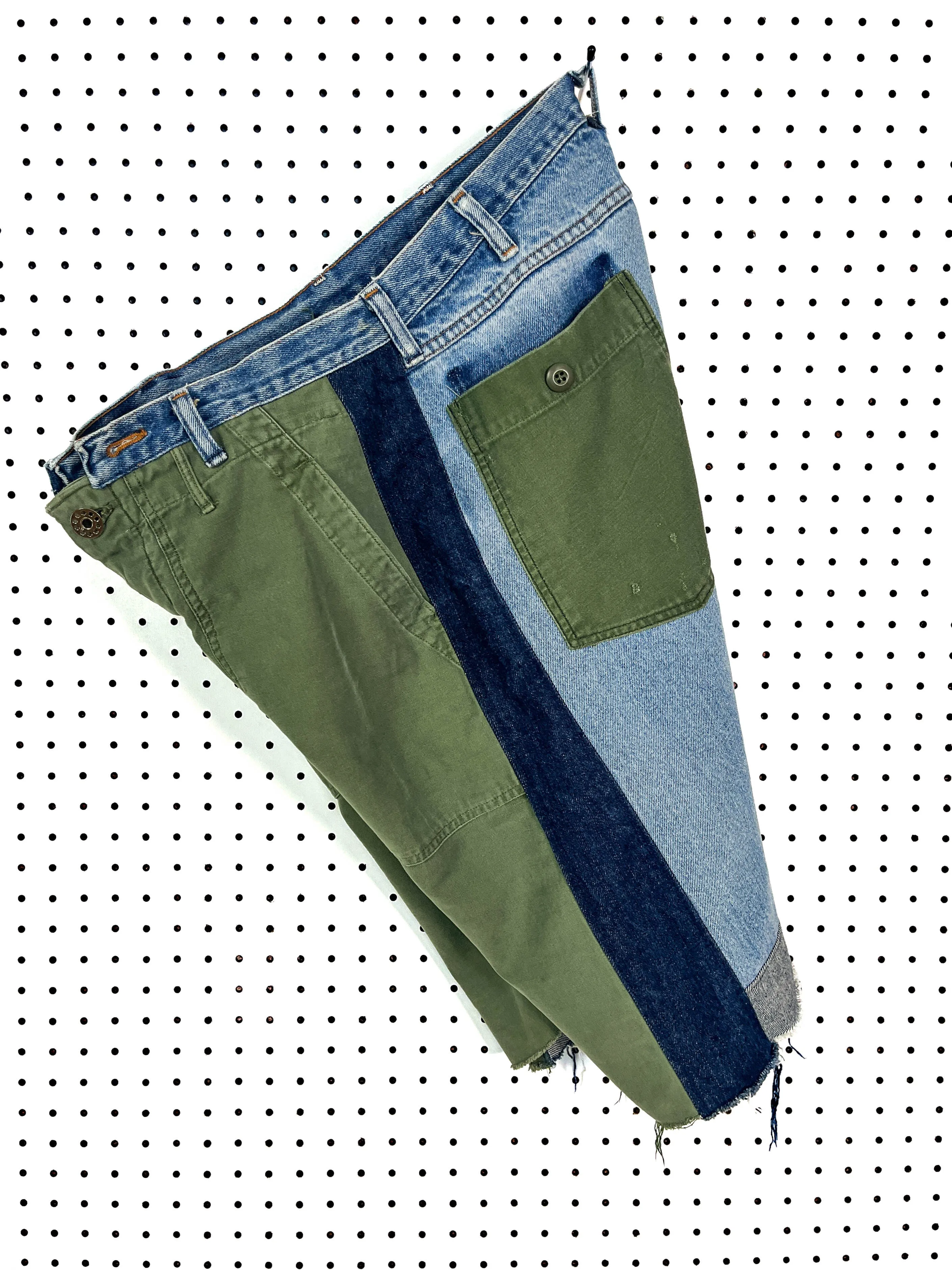 "1 of 1" Denim Militias (35x13)