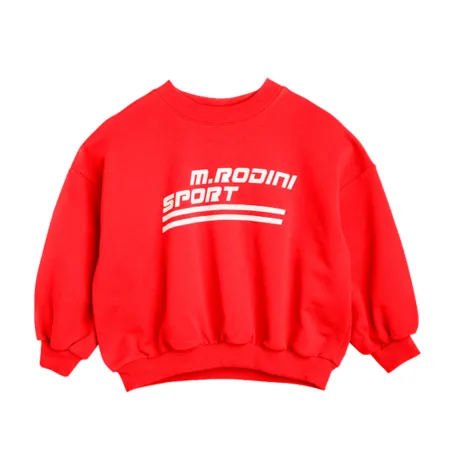 Red M Rodini Logo Jumper