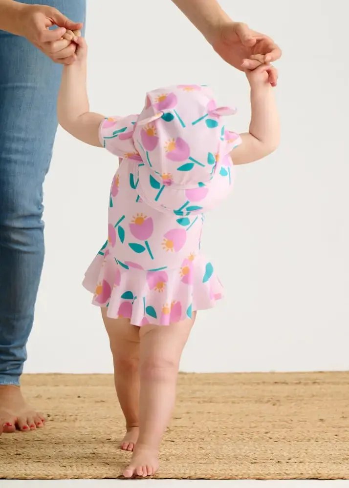 Regatta - Pink Tulip Baby & Kids Swim Hat