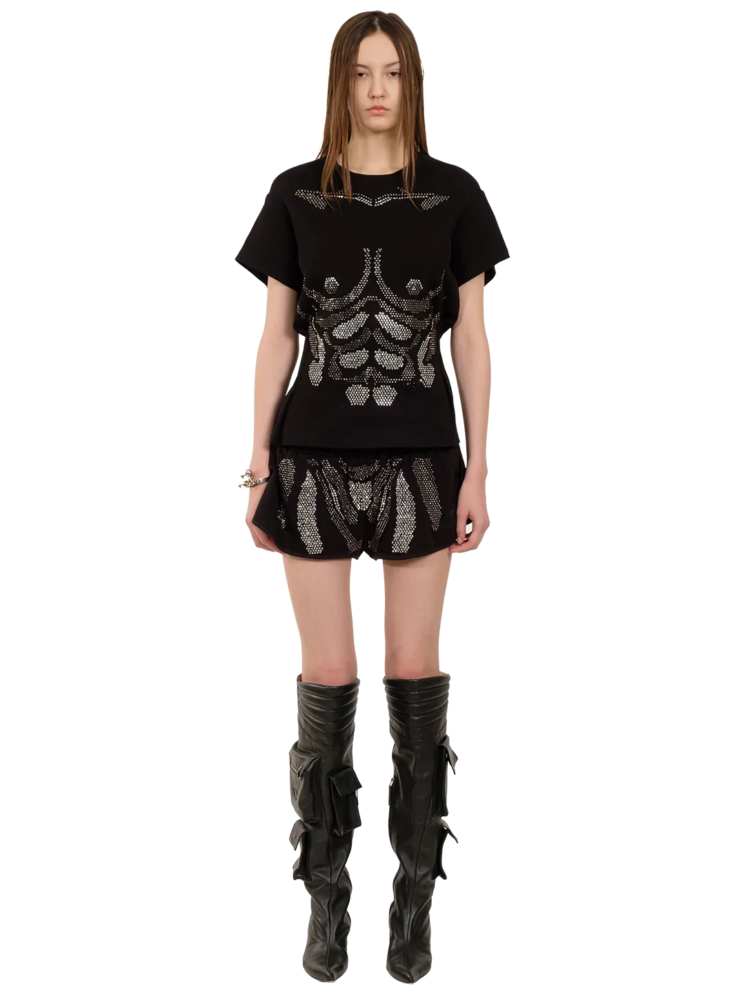 Rhinestones Shorts