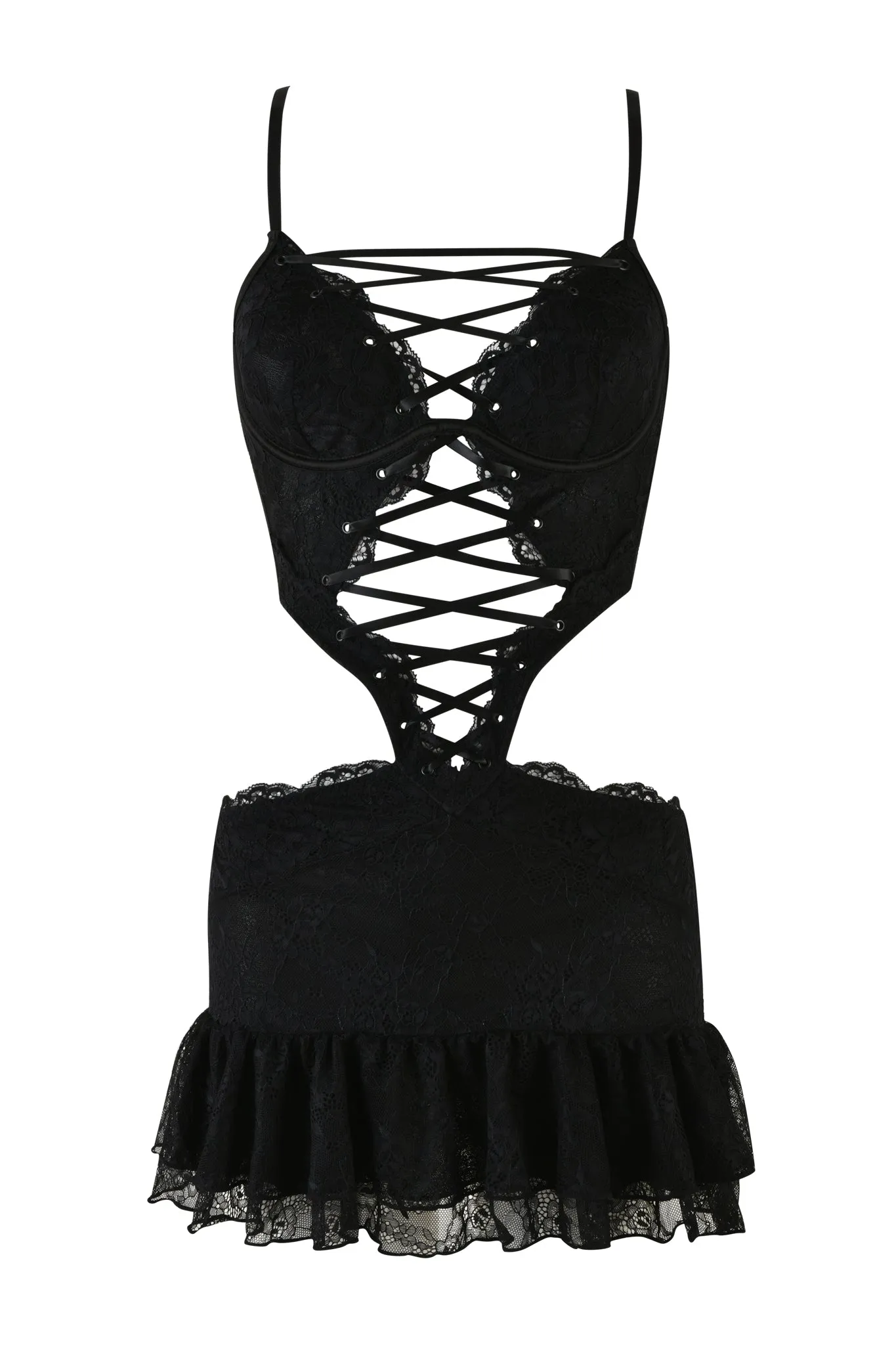 SCARLETTE DRESS - BLACK