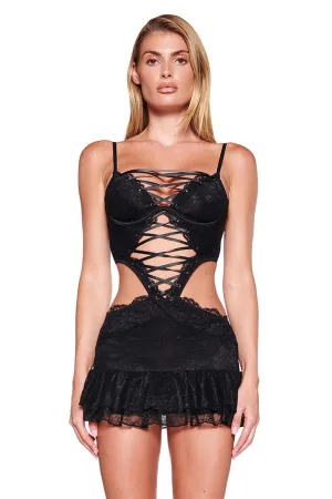 SCARLETTE DRESS - BLACK