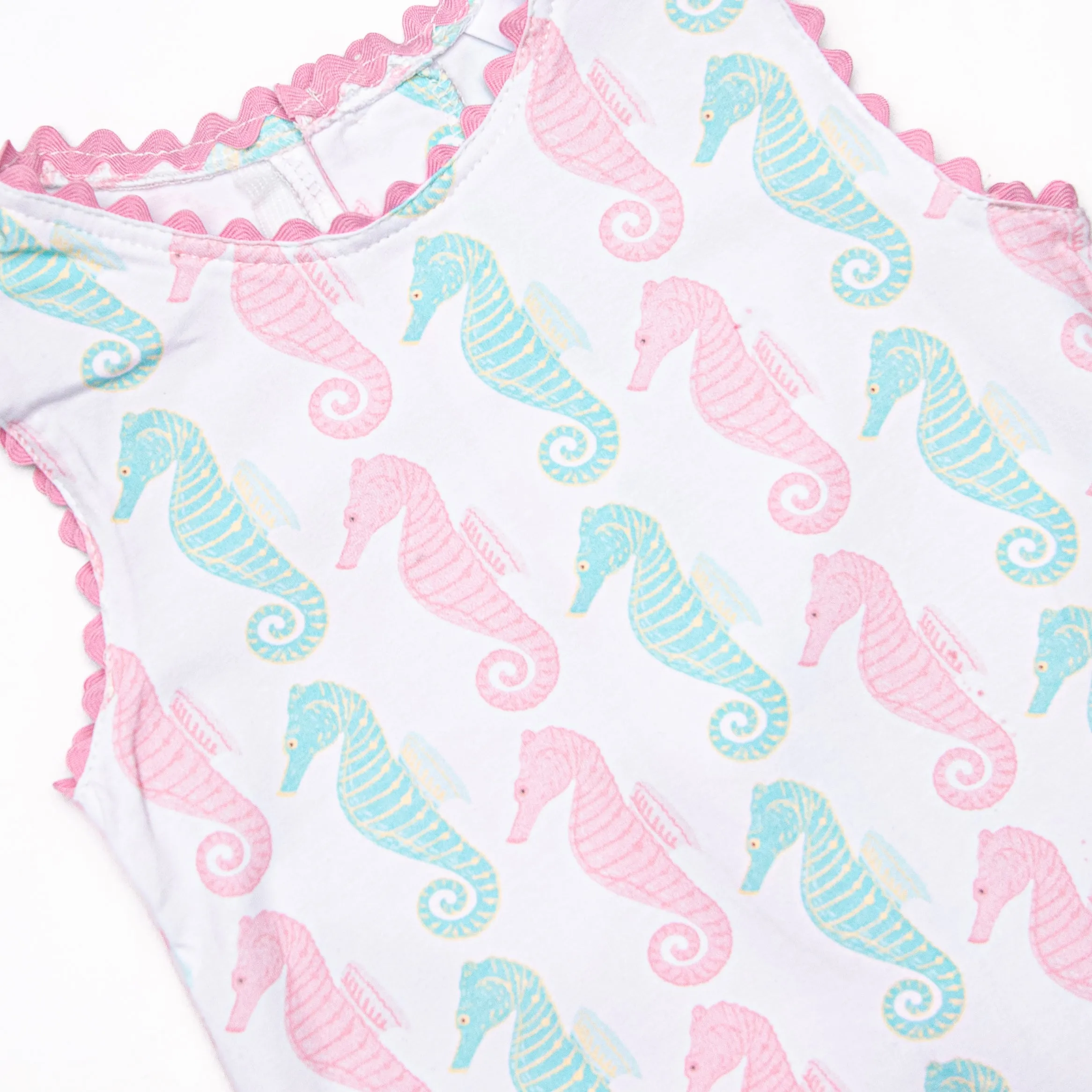 Seahorsin' Around Bloomer Set, Pink