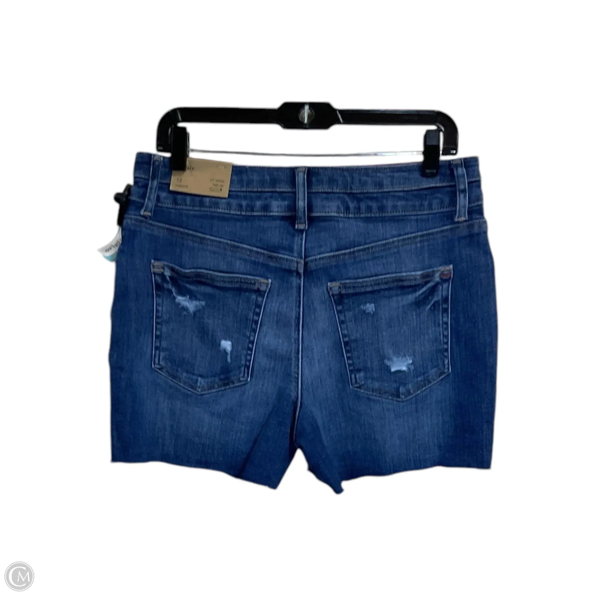 Shorts By Clothes Mentor In Blue Denim, Size: 12